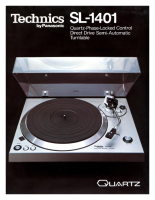 Technics - SL-1401-Brochure 
